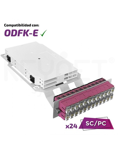 [ODFK-E-2FUS-24SPM4] Panel ODFK ODFK-E-2FUS-24SPM4 24p