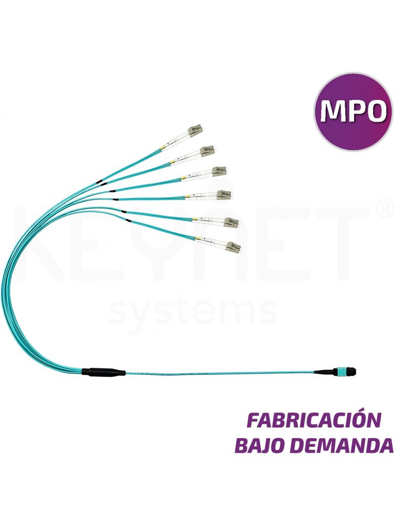 Latiguillo fan-out MPO-M PC a TFBK-MP12-MPLP-M3AL-ELA10