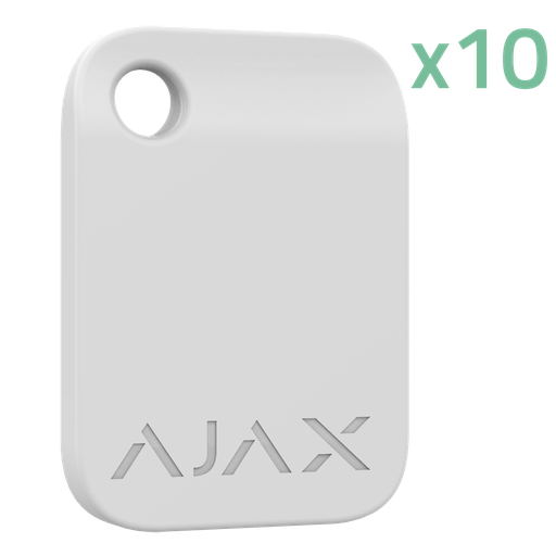 [10XAJ-TAG-W] Llavero de acceso sin contacto AJAX - 10XAJ-TAG-W