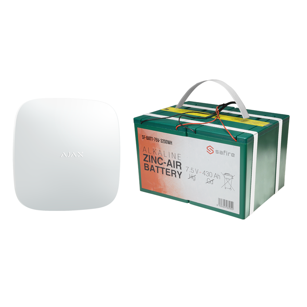 Kit de alarma autónomo AJAX - AJ-BATTERYKIT-12M
