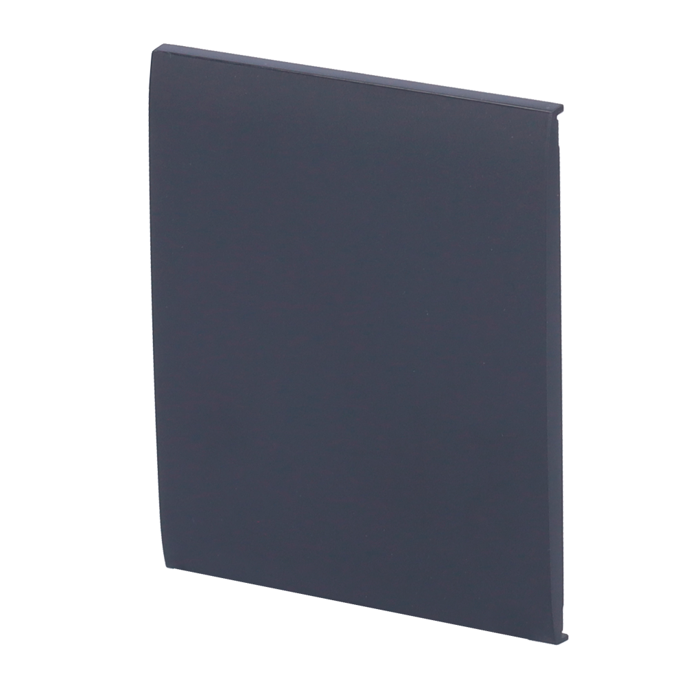 Panel táctil para interruptor de luz simple AJAX - AJ-CENTERBUTTON-1G2W-GRA