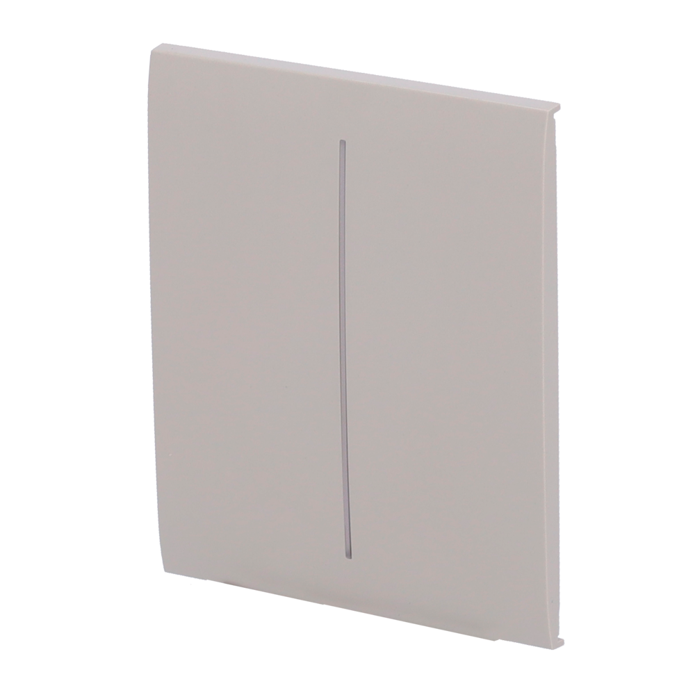 Panel táctil para interruptor de luz doble AJAX - AJ-CENTERBUTTON-2G-OLI