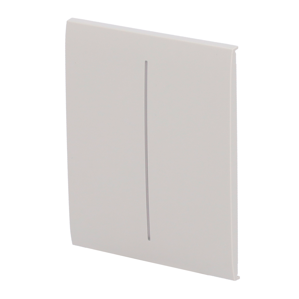 Panel táctil para interruptor de luz doble AJAX - AJ-CENTERBUTTON-2G-OYS