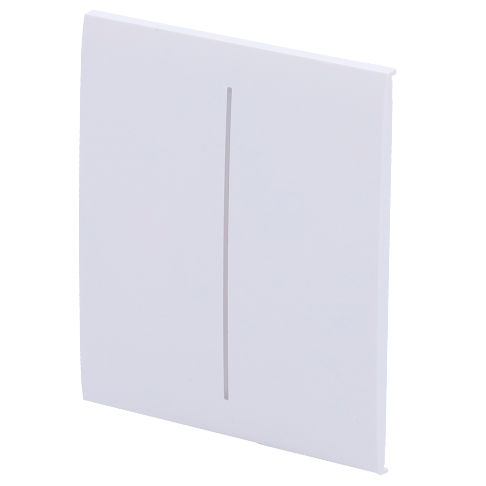 Panel táctil para interruptor de luz doble AJAX - AJ-CENTERBUTTON-2G-W
