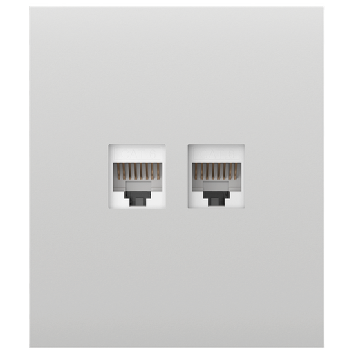 [AJ-CENTERCOVER-LAN-W] Tapa central para enchufe Ethernet AJAX - AJ-CENTERCOVER-LAN-W