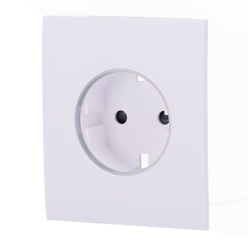 [AJ-CENTERCOVER-SMART-W] Tapa central para enchufe inteligente tipo F AJAX - AJ-CENTERCOVER-SMART-W