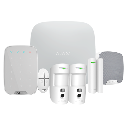 Kit de alarma profesional AJAX - AJ-HUB2KIT-DP-PHOD-W