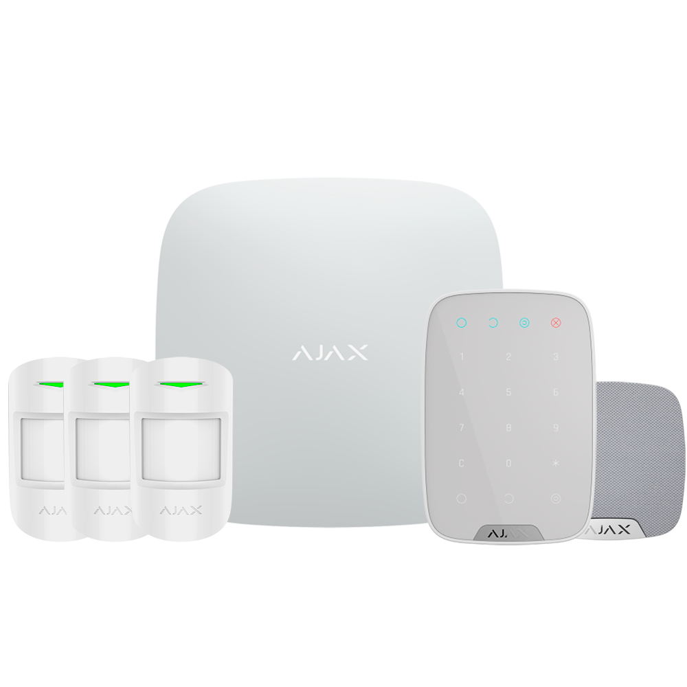 Kit de alarma profesional AJAX - AJ-HUBKIT-RENOVE1-W