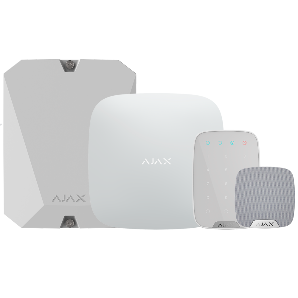 Kit de alarma profesional AJAX - AJ-HUBKIT-RENOVE2-W