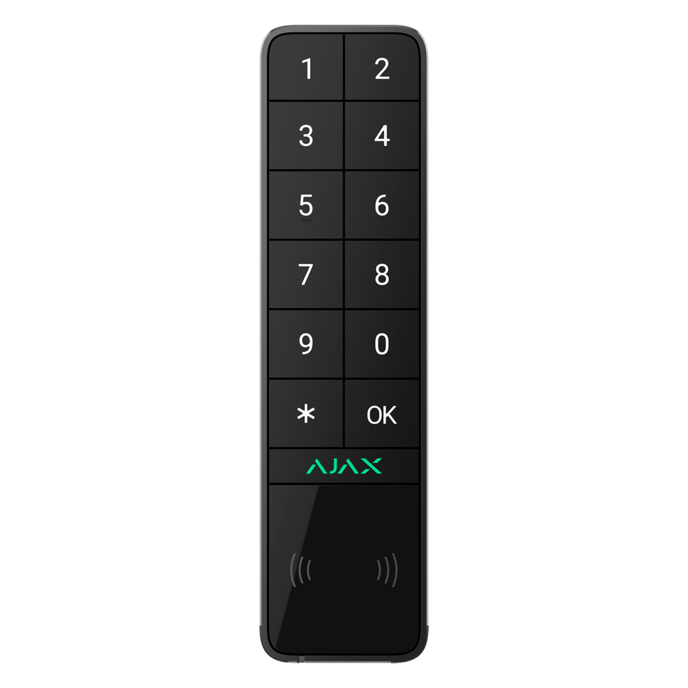 Teclado para exterior IP66/IK08 con lector RFID AJAX - AJ-KEYPADOUTDOOR-B