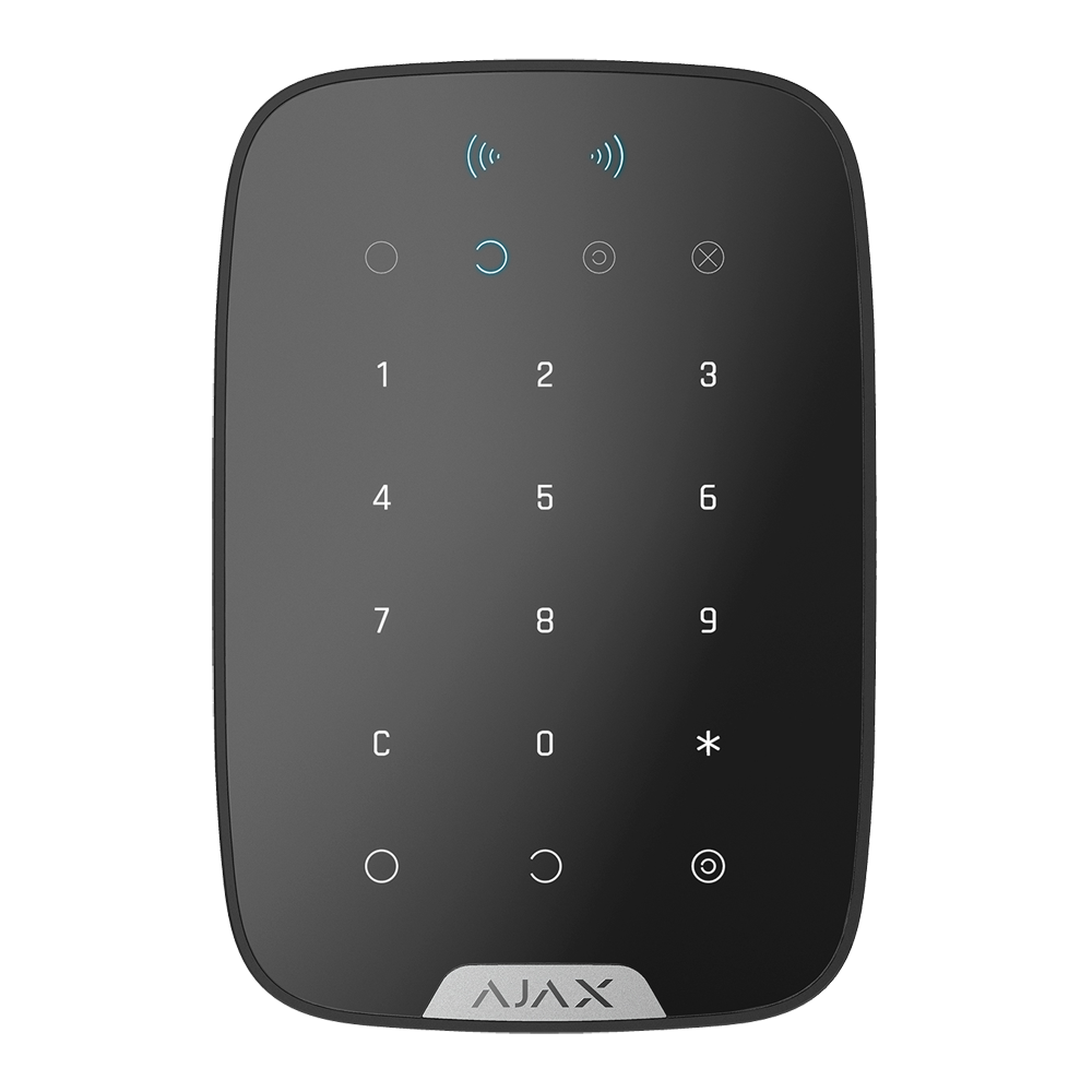 Teclado independiente con lector RFID AJAX - AJ-KEYPADPLUS-B