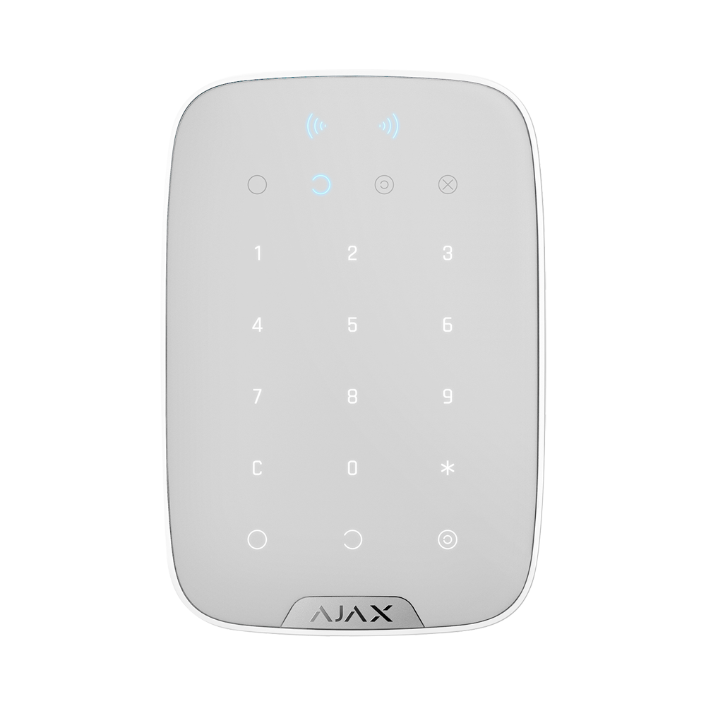 Teclado independiente con lector RFID AJAX - AJ-KEYPADPLUS-W