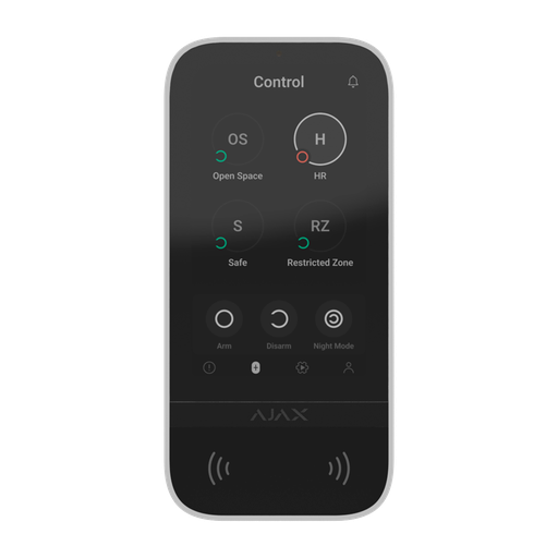 [AJ-KEYPADTOUCHSCREEN-W] Teclado con pantalla táctil y RFID AJAX - AJ-KEYPADTOUCHSCREEN-W