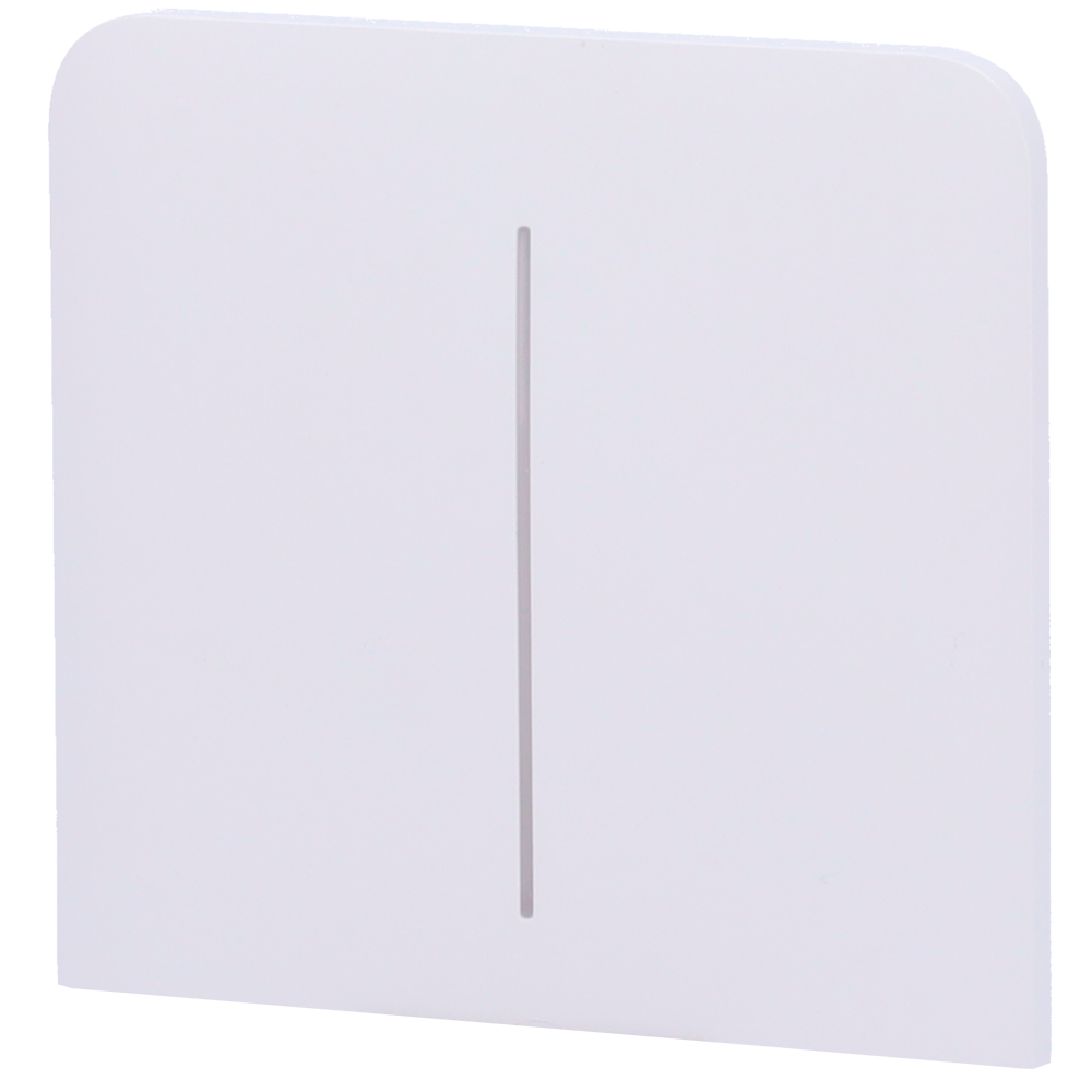 Panel táctil para interruptor doble vertical AJAX - AJ-SIDEBUTTON-2G-W-VERT