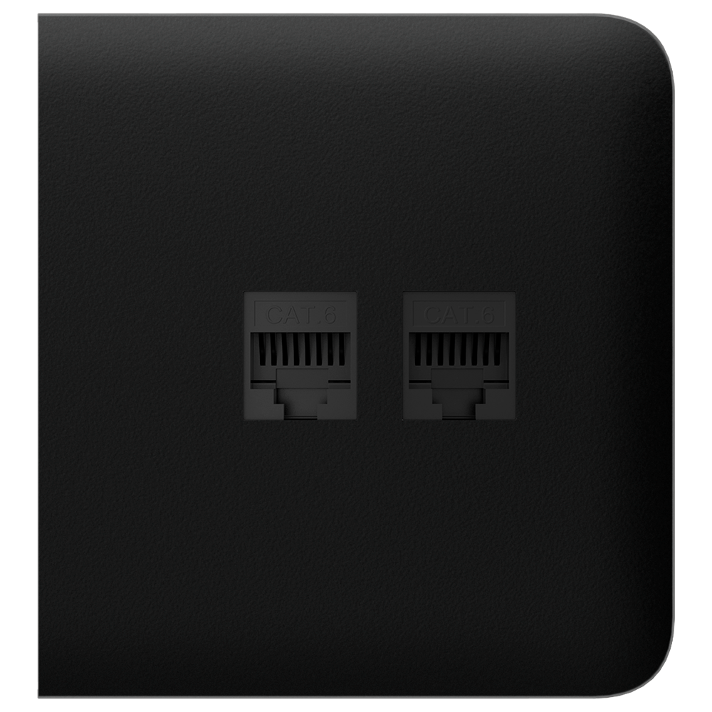 Tapa lateral para enchufe Ethernet AJAX - AJ-SIDECOVER-LAN-B