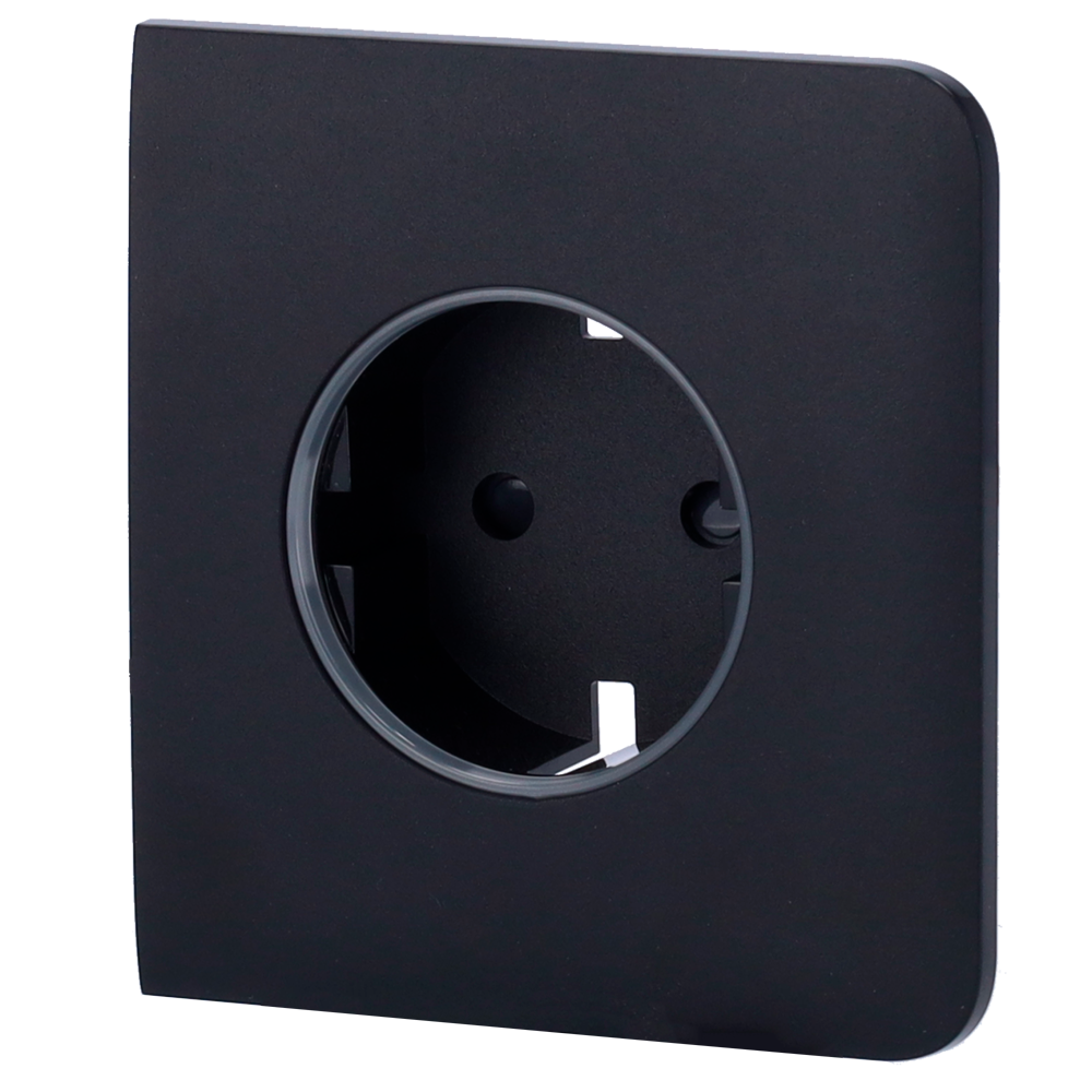 Tapa lateral para enchufe inteligente tipo F AJAX - AJ-SIDECOVER-SMART-B