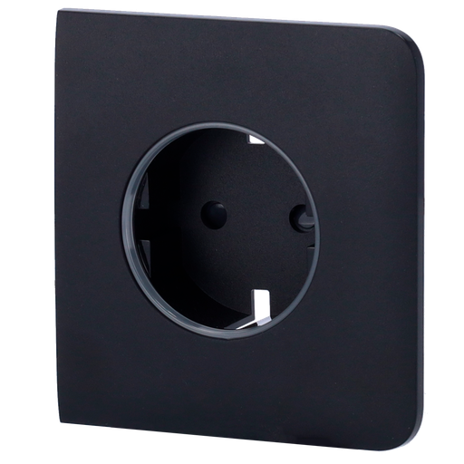[AJ-SIDECOVER-SMART-B] Tapa lateral para enchufe inteligente tipo F AJAX - AJ-SIDECOVER-SMART-B