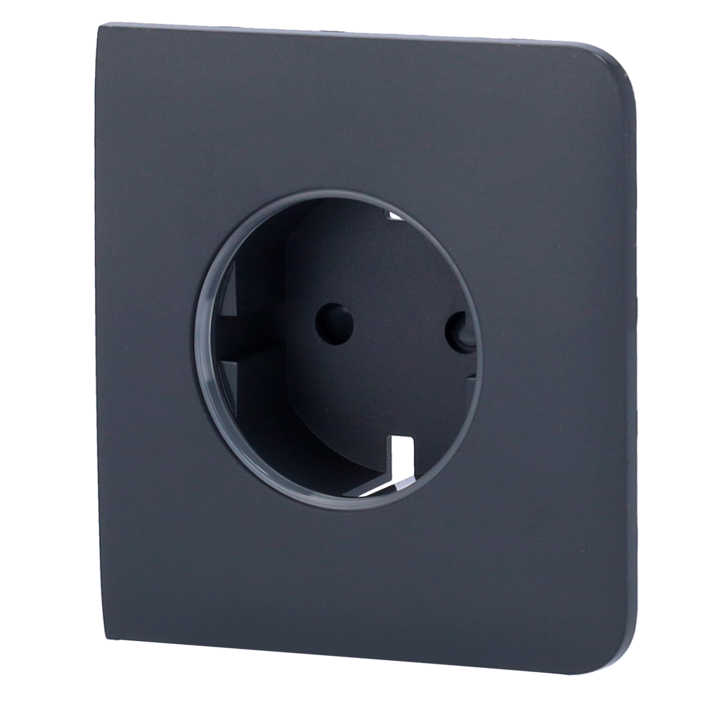Tapa lateral para enchufe inteligente tipo F AJAX - AJ-SIDECOVER-SMART-GRA