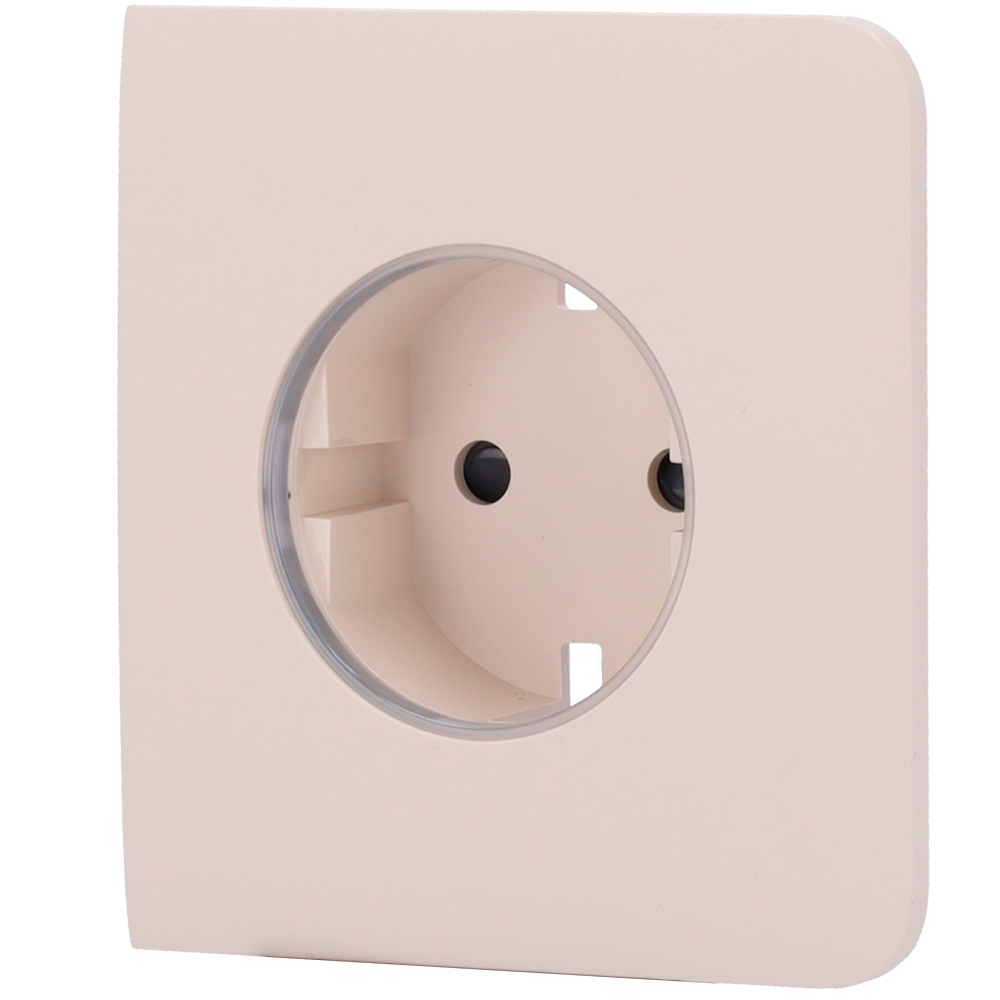 Tapa lateral para enchufe inteligente tipo F AJAX - AJ-SIDECOVER-SMART-IVO