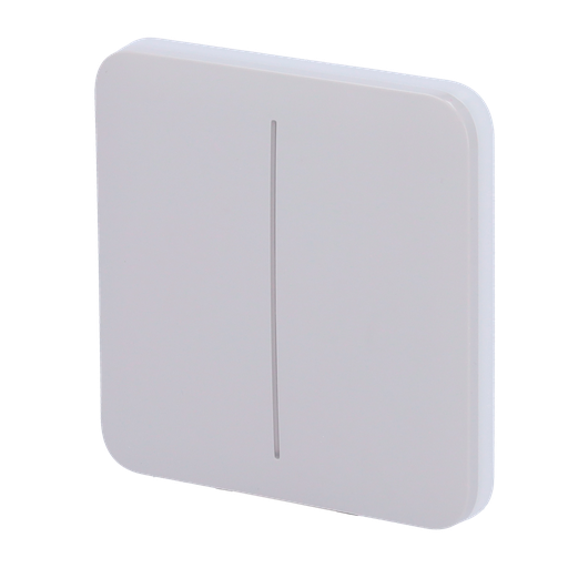 [AJ-SOLOBUTTON-2G-FOG] Panel táctil para interruptor de luz doble AJAX - AJ-SOLOBUTTON-2G-FOG