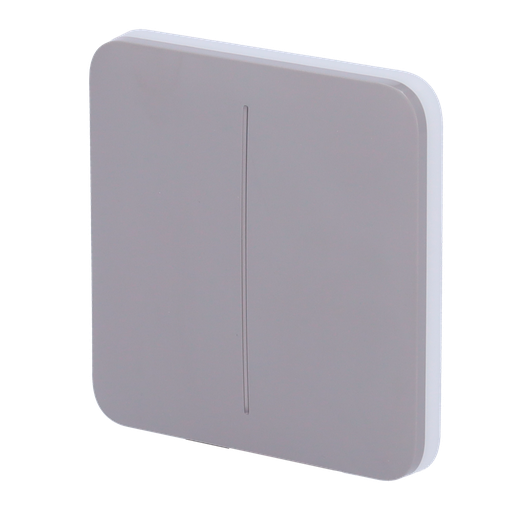 [AJ-SOLOBUTTON-2G-GRE] Panel táctil para interruptor de luz doble AJAX - AJ-SOLOBUTTON-2G-GRE