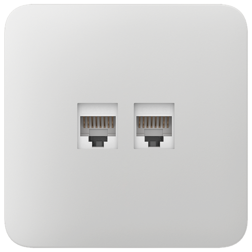 [AJ-SOLOCOVER-LAN-W] Tapa lateral para enchufe Ethernet AJAX - AJ-SOLOCOVER-LAN-W