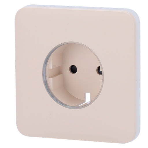 [AJ-SOLOCOVER-SMART-IVO] Tapa frontal para enchufe inteligente tipo F AJAX - AJ-SOLOCOVER-SMART-IVO