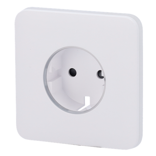 [AJ-SOLOCOVER-SMART-W] Tapa frontal para enchufe inteligente tipo F AJAX - AJ-SOLOCOVER-SMART-W