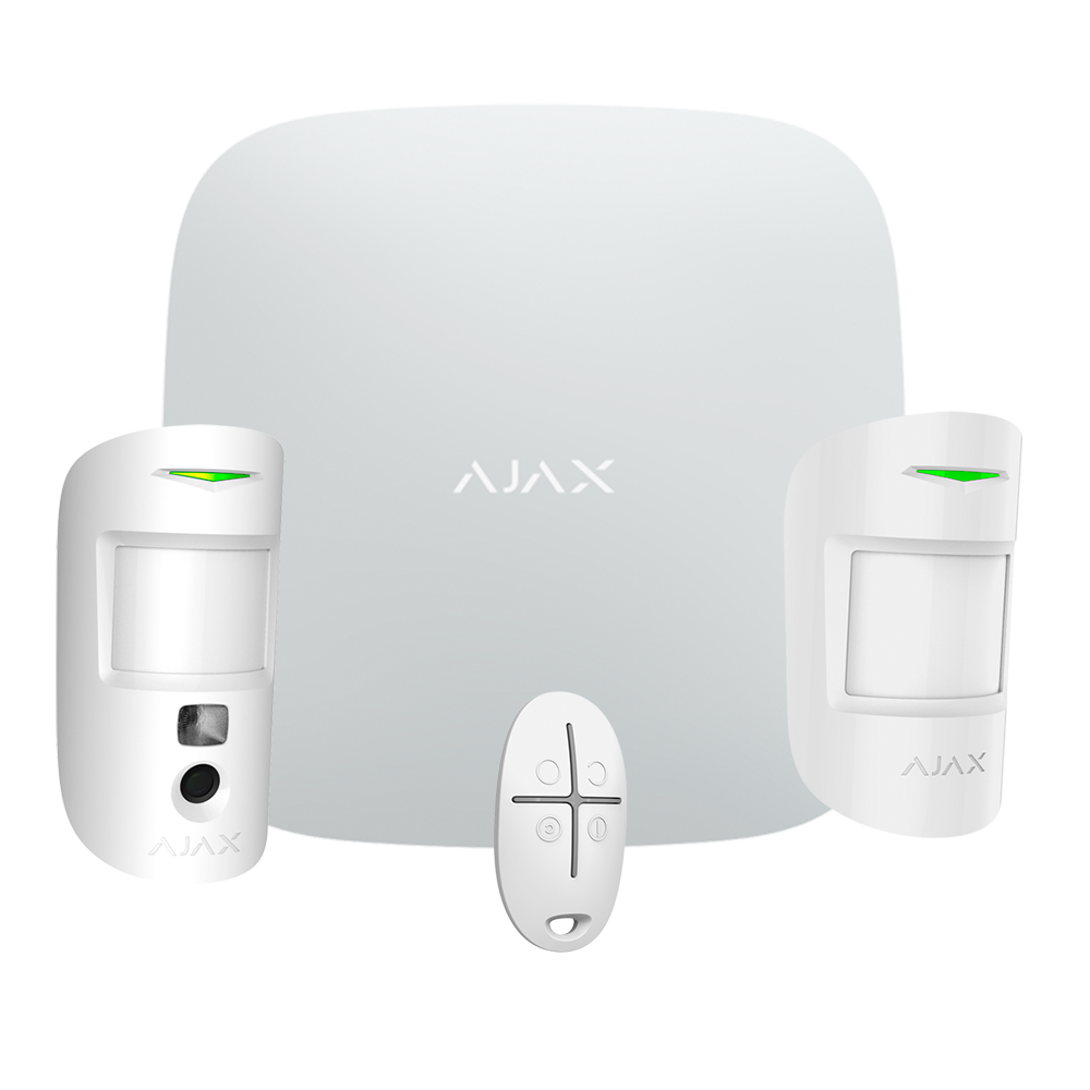 Kit de alarma profesional AJAX - AJ-STARTERKIT-CAM-MP-W