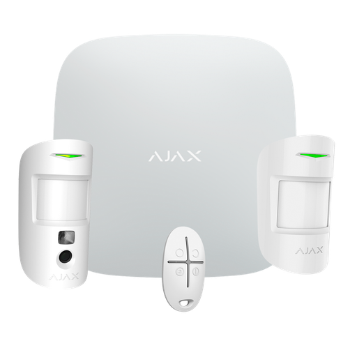 [AJ-STARTERKIT-CAM-MP-W] Kit de alarma profesional AJAX - AJ-STARTERKIT-CAM-MP-W