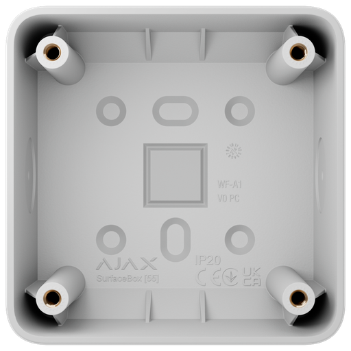[AJ-SURFACEBOX-W] Caja de montaje para un dispositivo AJAX - AJ-SURFACEBOX-W