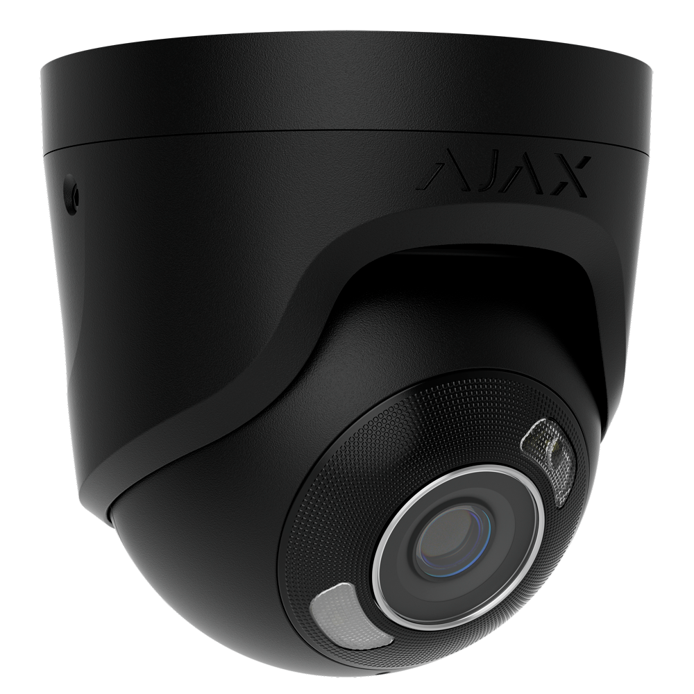 Cámara IP Turret 8 Megapixel Ajax - AJ-TURRETCAM-8-0400-HL-B