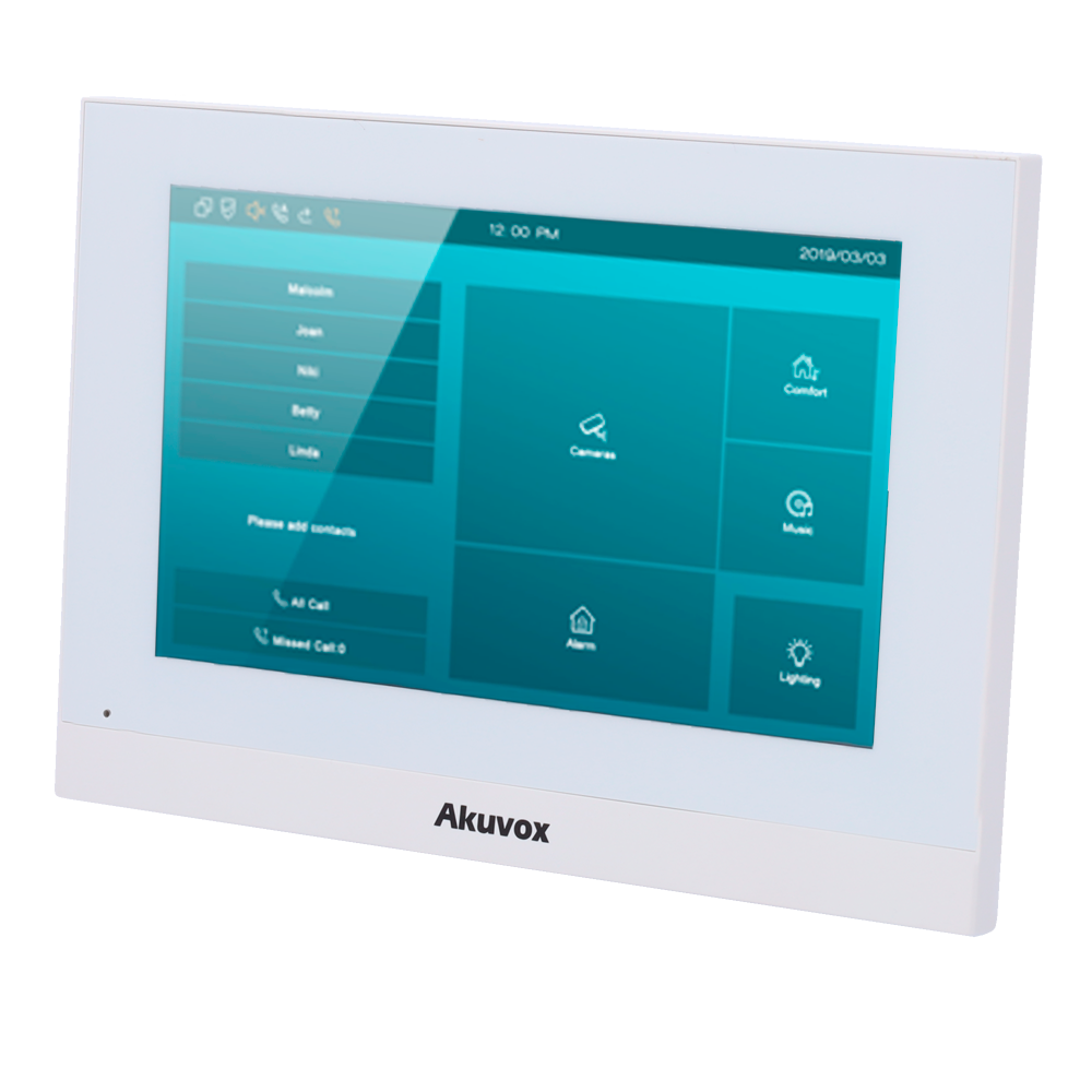 AK-C313W-LP-2-WHITE - Monitor Linux para videoportero