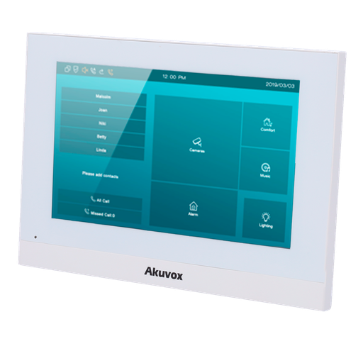 [AK-C313W-LP-2-WHITE] AK-C313W-LP-2-WHITE - Monitor Linux para videoportero