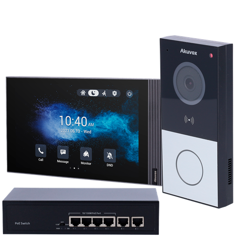 [AK-KIT03-IP] AK-KIT03-IP - Kit de videoportero en superficie Linux