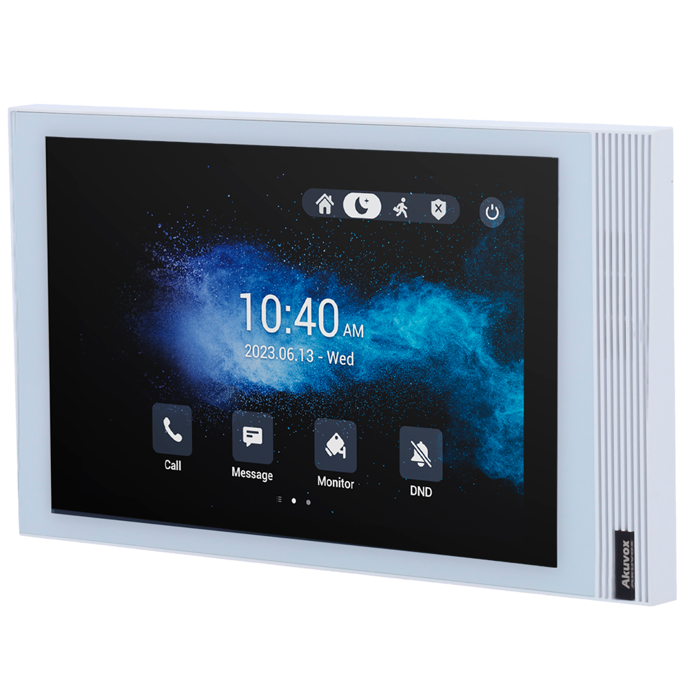 AK-S563W-WHITE - Monitor Android 12.0 para videoportero