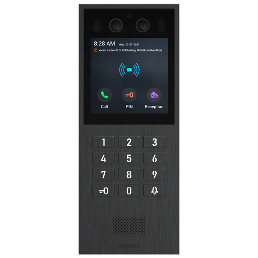 [AK-X912K] AK-X912K - Videoportero IP antivandálico IK08 en superficie