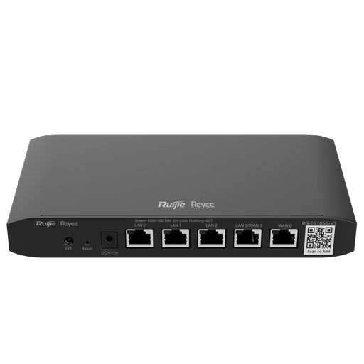 [RG-EG105G-V3] Reyee Router Controlador Cloud - RG-EG105G-V3