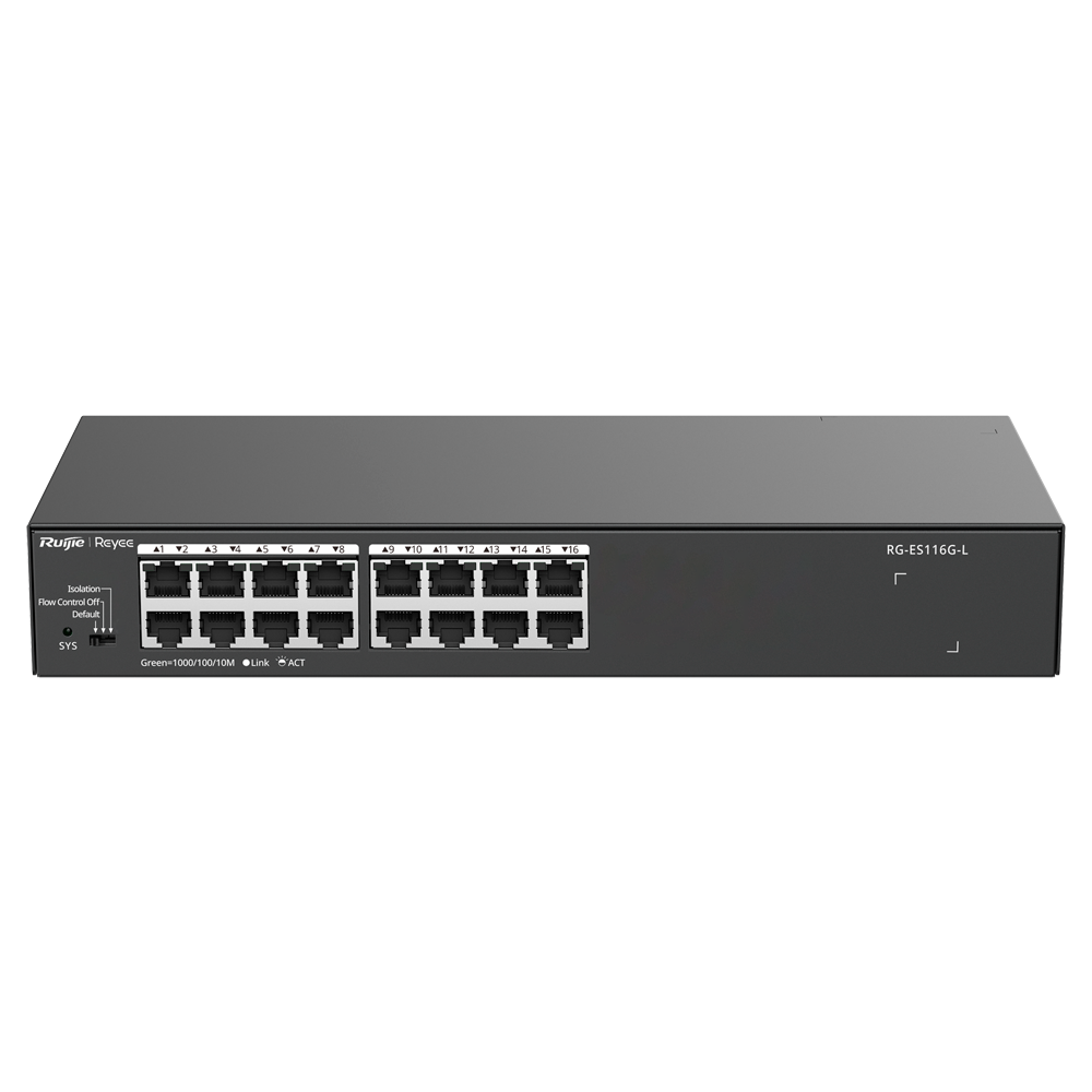 Reyee Switch Sobremesa - RG-ES116G-L