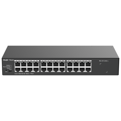 [RG-ES124G-L] Reyee Switch Sobremesa - RG-ES124G-L
