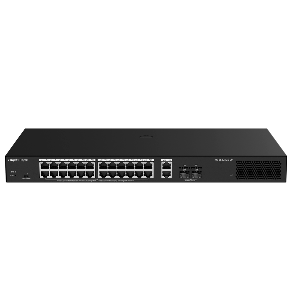 Reyee Switch PoE Cloud Gestionable - RG-ES228GS-LP
