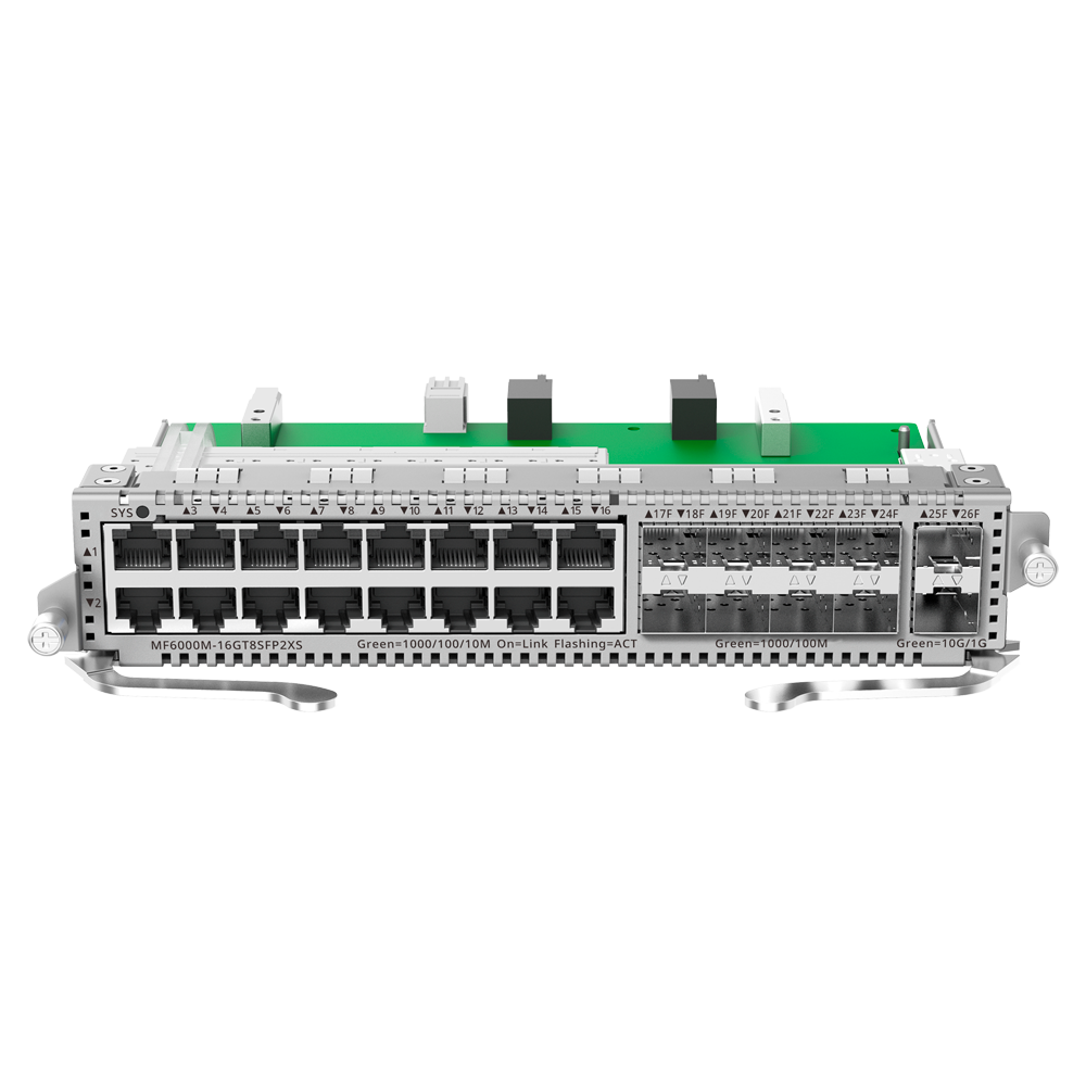 Reyee E-Lighten Line Card - RG-MF6000M-16GT8SFP2XS