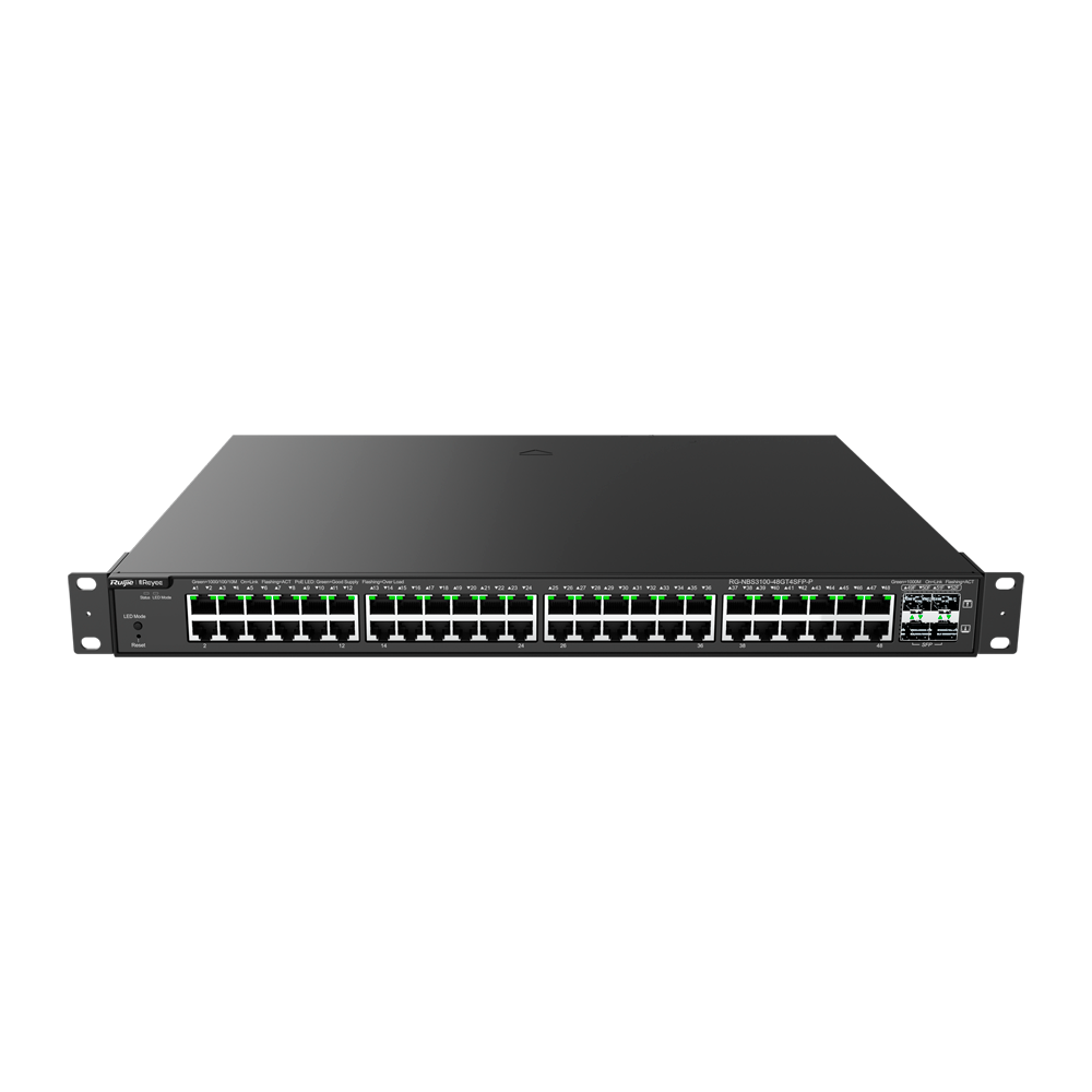 Reyee Switch PoE Cloud Capa 2 - RG-NBS3100-48GT4SFP-P