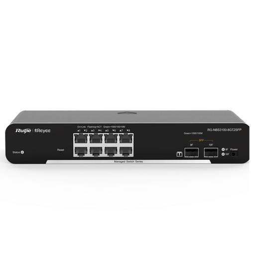 [RG-NBS3100-8GT2SFP] Reyee Switch Cloud Capa 2 - RG-NBS3100-8GT2SFP