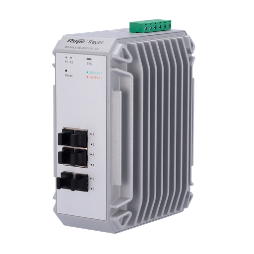 [RG-NIS3100-4GT2SFP-HP] Reyee Switch Industrial PoE Cloud Capa 2 - RG-NIS3100-4GT2SFP-HP