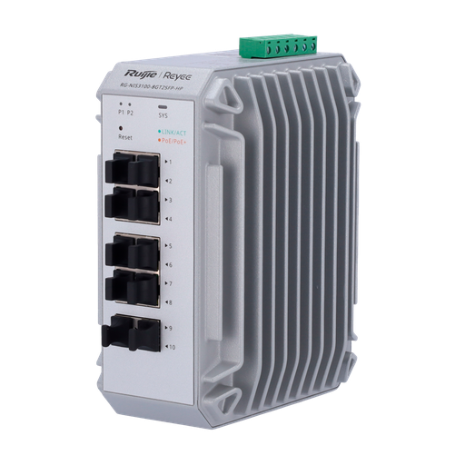 [RG-NIS3100-8GT2SFP-HP] Reyee Switch Industrial PoE Cloud Capa 2 - RG-NIS3100-8GT2SFP-HP