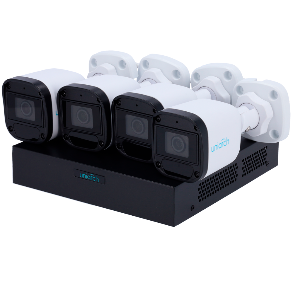 Kit de Videovigilancia Uniarch - UV-KIT118-B42POE