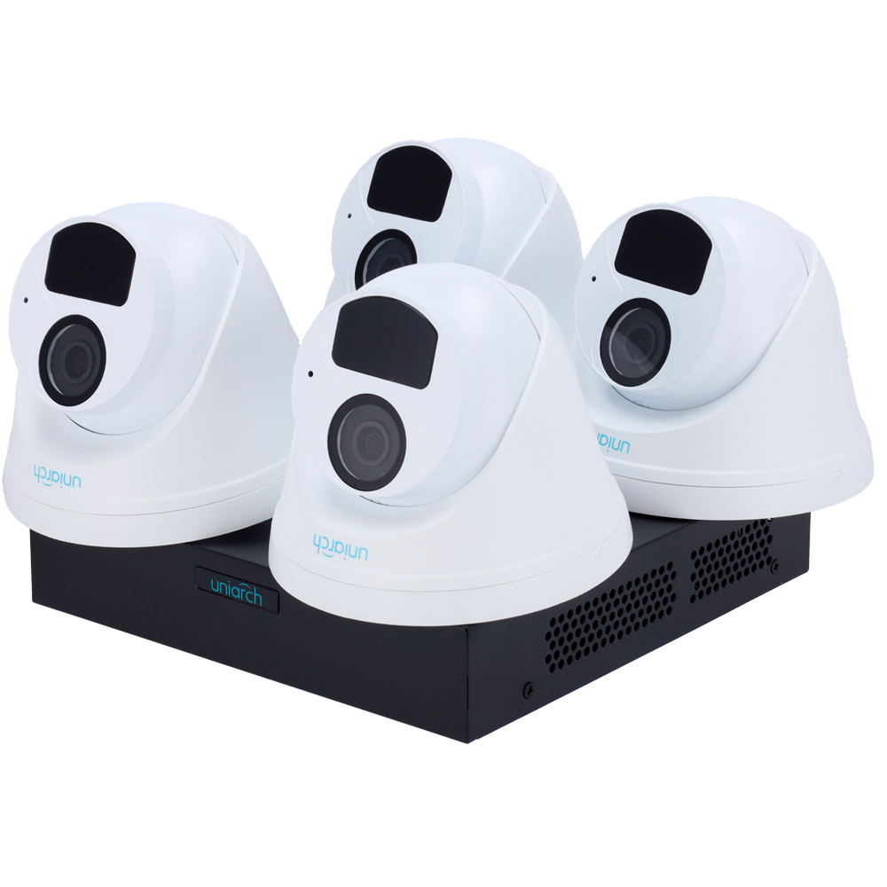Kit de Videovigilancia Uniarch - UV-KIT118-T42POE