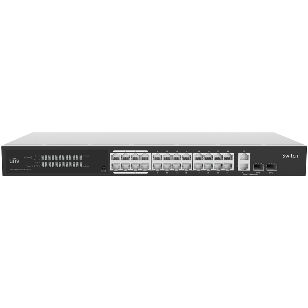 Uniview UV-NSW3000-25GT1GP1GC-IN - Switch 25p Cloud gestionable