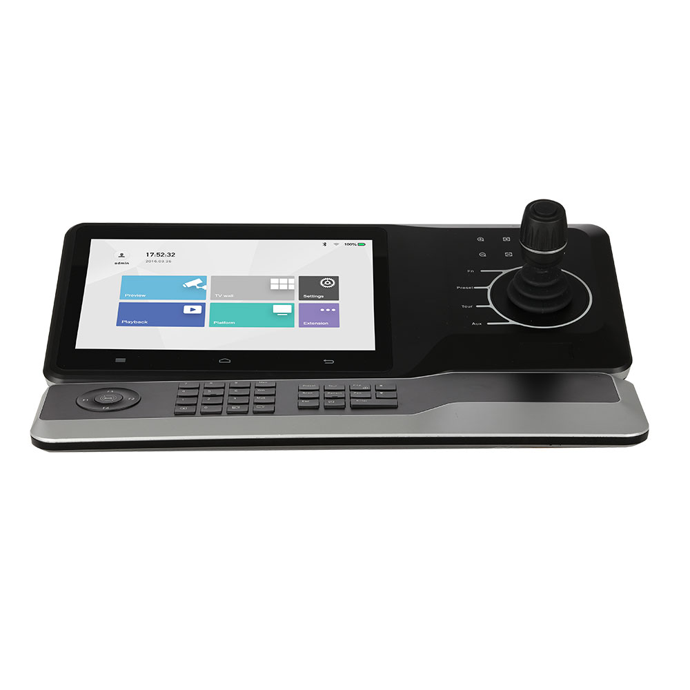 Joystick 4 AXIS (para funciones PTZ) con display LCD táctil de 11" DAHUA-1309